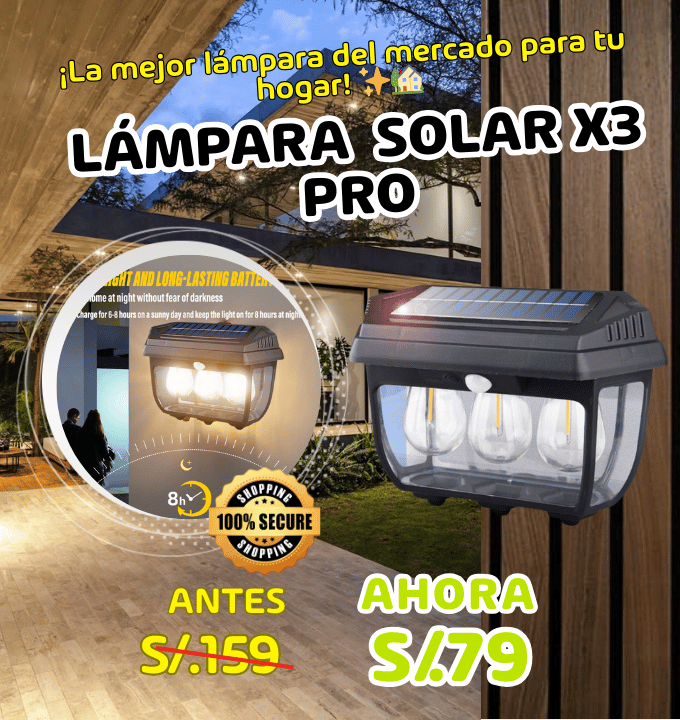 LAMPARA SOLAR